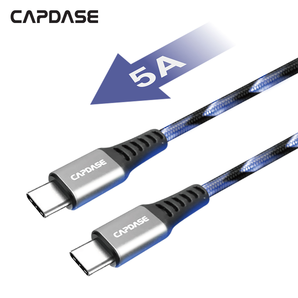 capdase-metallic-cam2-5a-usb-c-to-usb-a-sync-and-charge-cable-1-5m-5a