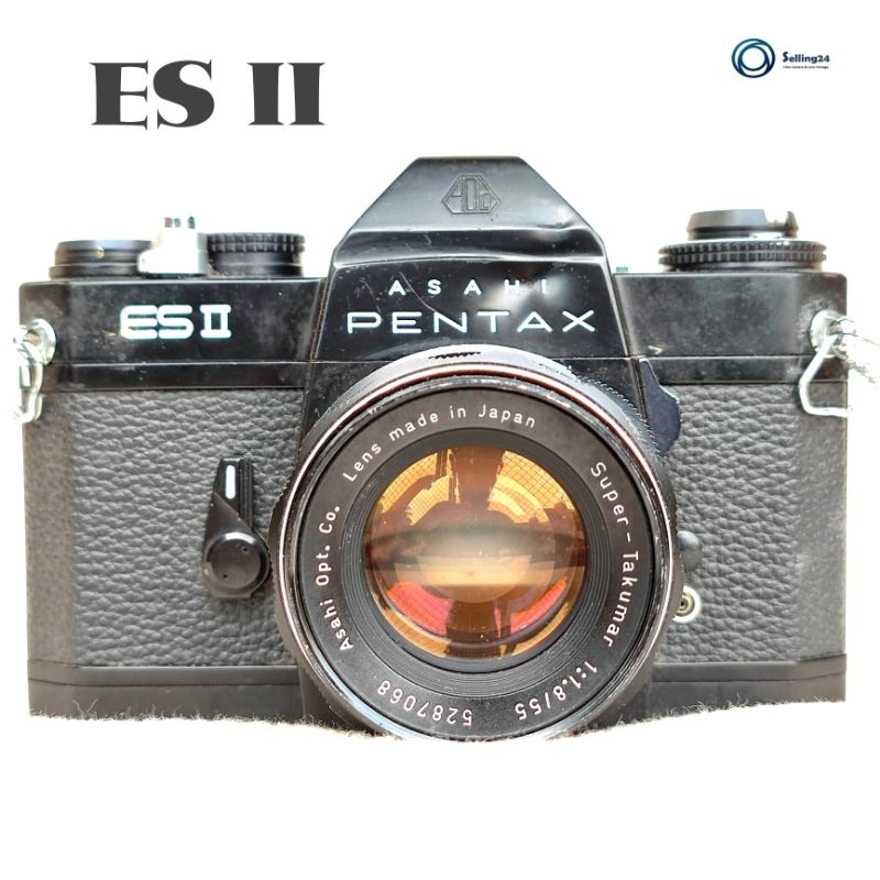 กล้องฟิล์ม SLR ยี่ห้อ Asahi Pentax ES II ES 2 SLR 35mm Film Camera