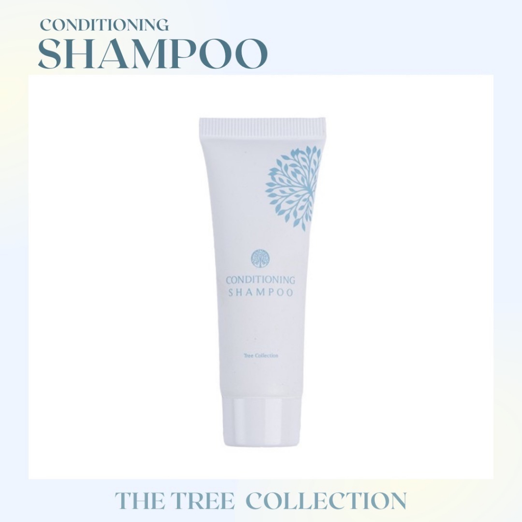 แชมพูโรงแรม-แชมพูสระผม-รุ่น-tree-shampoo-แพ็คชนิดละ125ชิ้น-ของใช้ในโรงแรม-ของโรงแรม-อเมนิตี้-hotel-amenities