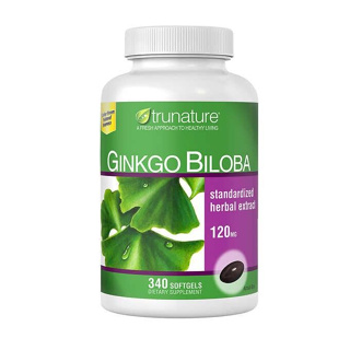 Trunature Ginkgo Biloba120mg  ขนาด 340เม็ด