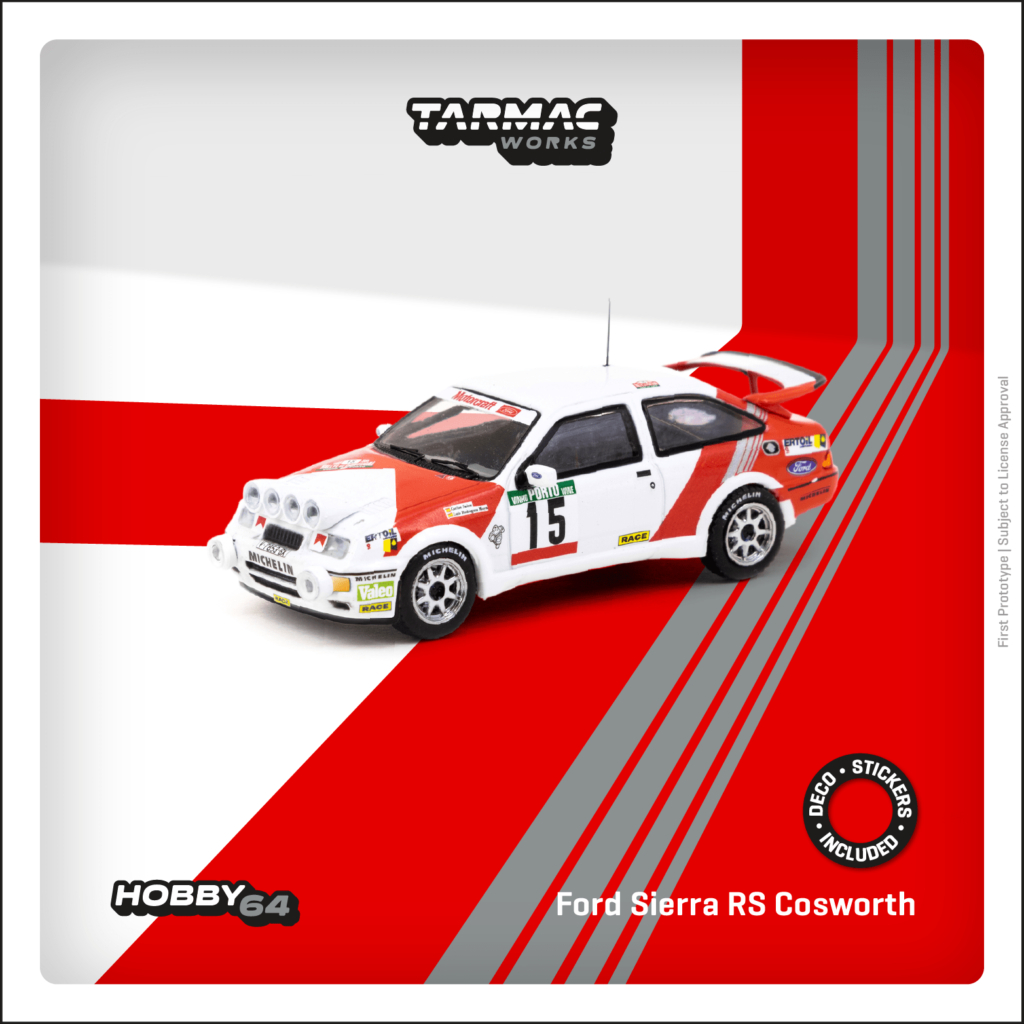 Tarmac Works 1/64 HOBBY64 Ford Sierra RS Cosworth Rallye de Portugal ...