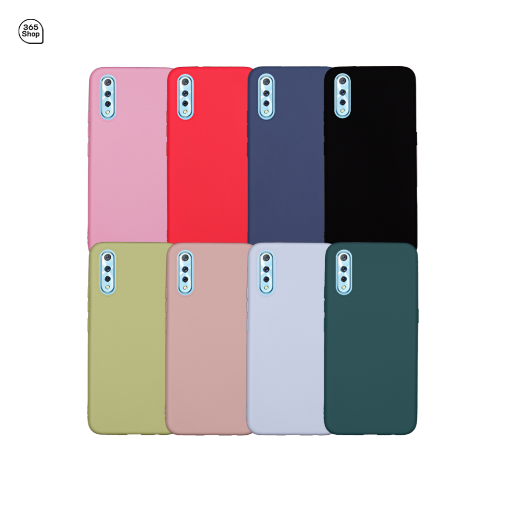 เคส-vivo-s1-vivo-1907-วีโว่-เอส1-เคสซิลิโคนนิ่ม-สีพาสเทล-tpu-แบบบาง