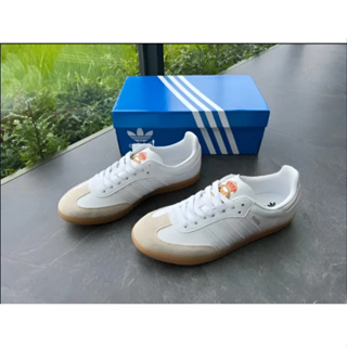 adidas originals Samba white Sports shoes ของแท้ 100 % style Running shoes