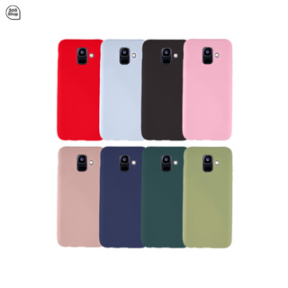 เคส Samsung Galaxy A6 2018 SM-A600FN/DS เคสซิลิโคนนิ่ม สีพาสเทล TPU บาง