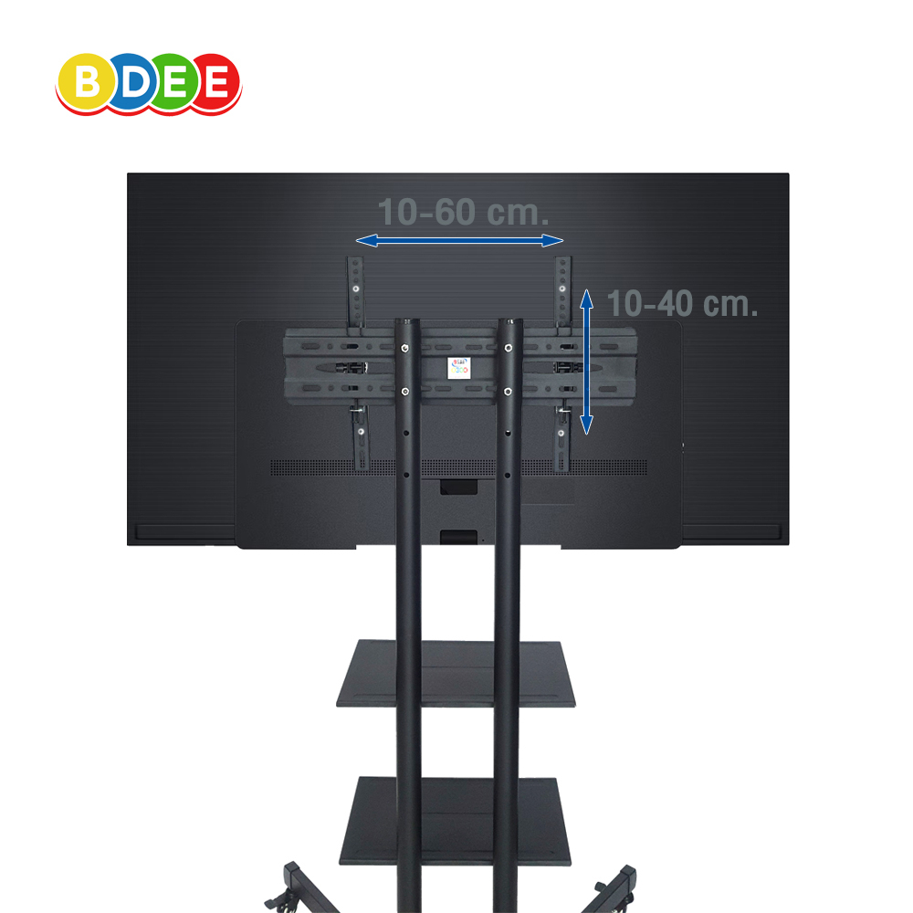 bdee-ขาตั้งทีวี-พร้อมชั้นวาง-2-ชั้น-รุ่น-s1-รองรับทีวี-ขนาด-32-65-นิ้ว-รับน้ำหนักไม่เกิน-50-กิโลกรัม