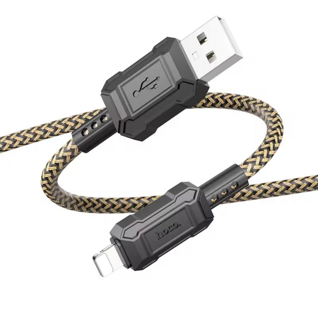 สายชาร์จแบบเชือกถักไม่หักไม่ขาดง่าย-hoco-x94-leader-data-cable-1-เมตร