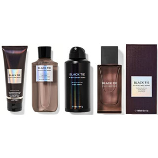 Bath Body Works  รุ่น Mens Collection กลิ่นหอมออกใหม่ กลิ่น Black Tie  หอมสุขุมลุ่มลึกนุ่มละมุนน่าซุกอก ใหม่แท้ 100%USA