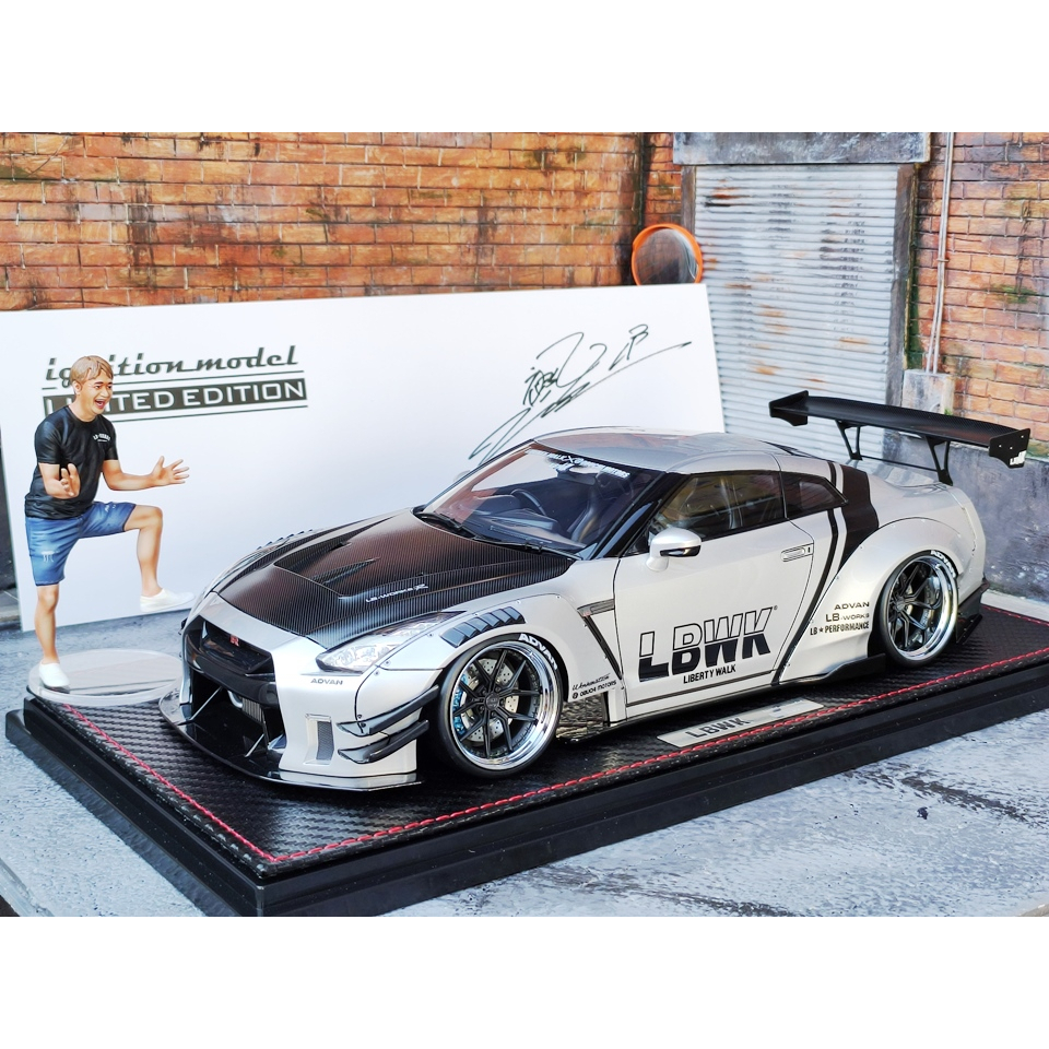 โมเดลรถR35 1/18 โมเดลรถNissanGTR โมเดลรถig2345 โมเดลรถ Nissan GTR ...