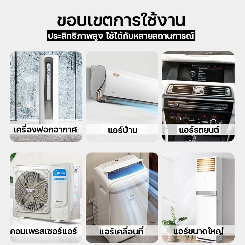 โฟมล้างแอร์-500ml-น้ำยาล้างแอร์-สเปรย์โฟมล้างแอร์-สเปรย์ล้างแอร์-สเปรย์โฟมทำความสะอาดเครื่องปรับอากาศ-detergent