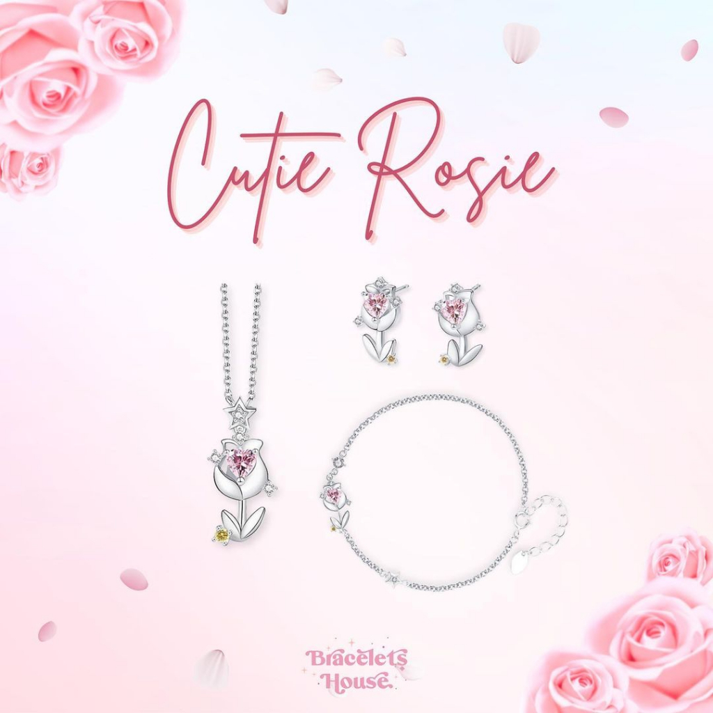 เครื่องประดับเงินแท้-cutie-rosie-ส่งฟรี-ems