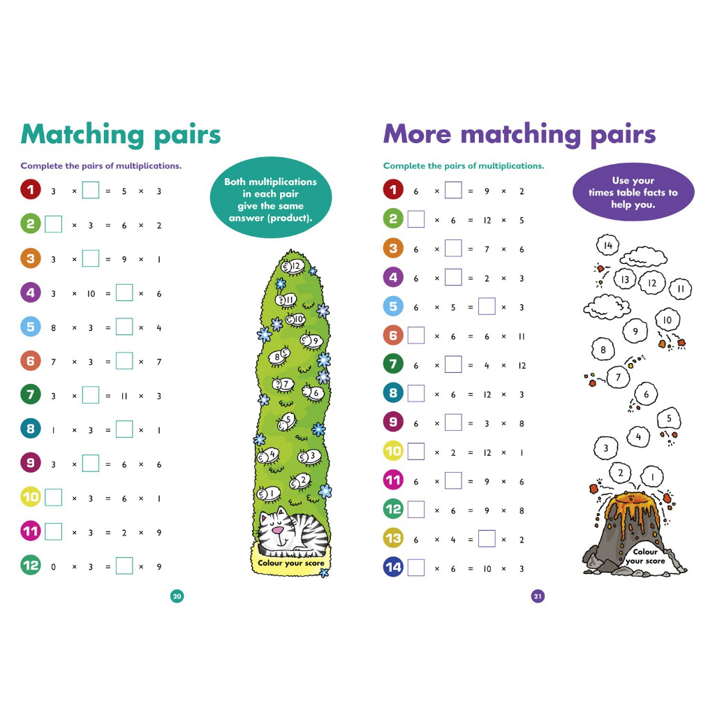 dktoday-หนังสือ-collins-easy-learning-ks2-times-tables-quick-quizzes-ages-7-9