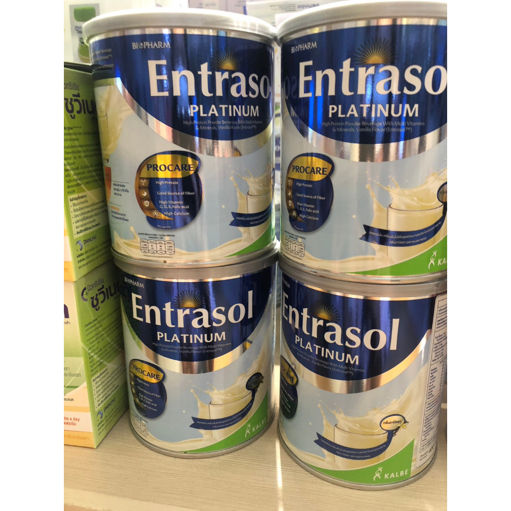 entrasol-platinum-400g-เอนทราซอล-แพลตินั่ม-เครื่องดื่มชง-โปรตีนสูง