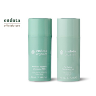 endota Organics™ Double Cleanse Duo (certified organic)
