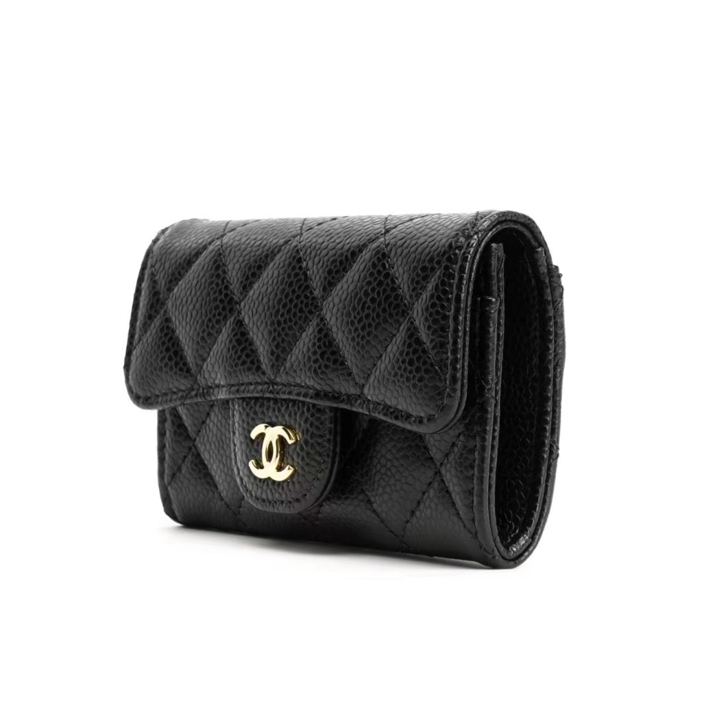 ชาแนล-chanel-classic-flap-wallet-กระเป๋าสตางค์สุภาพสตรี-คลาสสิก-flap-ที่ใส่การ์ด