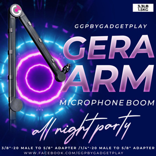 ภาพขนาดย่อของภาพหน้าปกสินค้าGERA ARM MICROPHONE BOOM จากร้าน gadgetplay บน Shopee