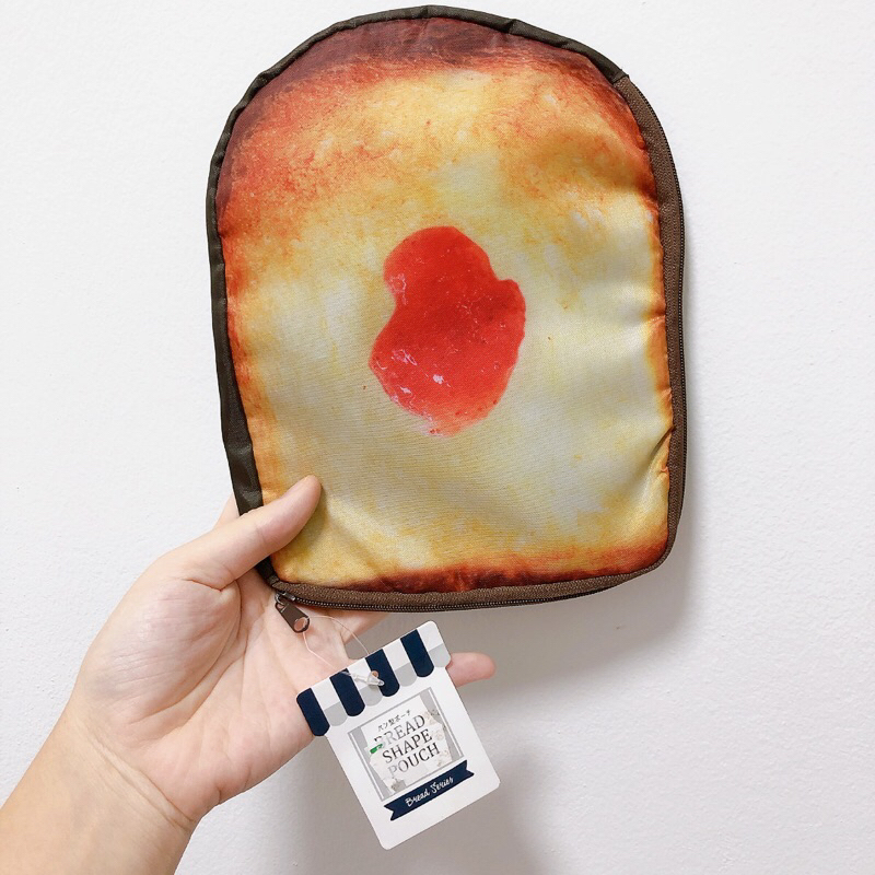 กระเป๋าเอนกประสงค์ลายเบเกอรี่-bread-shape-pouch