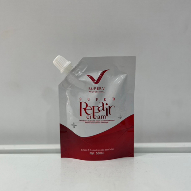 Super V ซุปเปอร์วี อินเตอร์ ซุปเปอร์ รีแพร์ ครีม (ทรีทเม้นรีแพร์ เคราติ ...