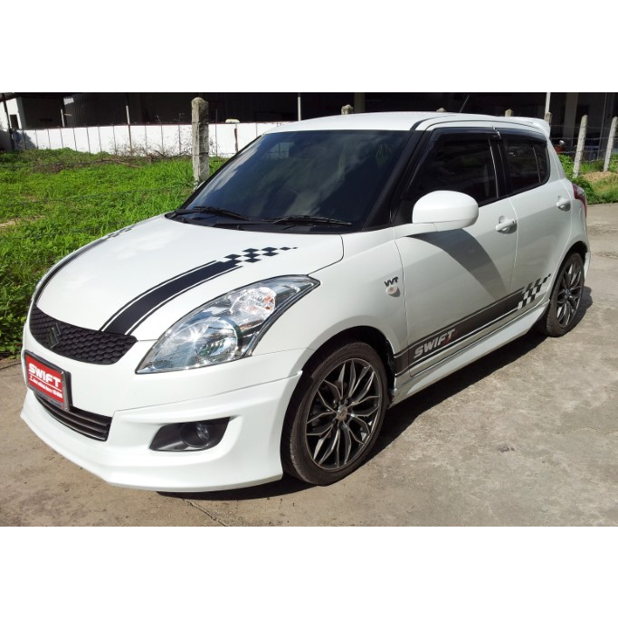 สติ๊กเกอร์-ลายข้างรถรอบคัน-suzuki-swift-สวิฟ