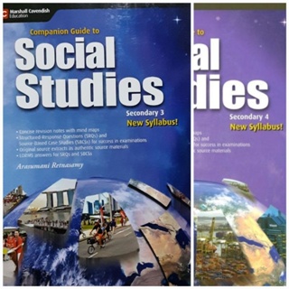 Companion Guide to Social Studies Secondary 3,4#แบบเรียนและแบบฝึกหัดวิชาสังคมศึกษาสำหรับม.3,ม.4 พร้อมเฉลย#