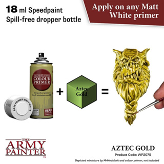 🔥มีของพร้อมส่ง🔥 Army Painter Speedpaint 2.0 Aztec Gold 18ml AP-WP2075 สีทาโมเดล สีอะคริลิคสูตรน้ำ Water Based Acrylic