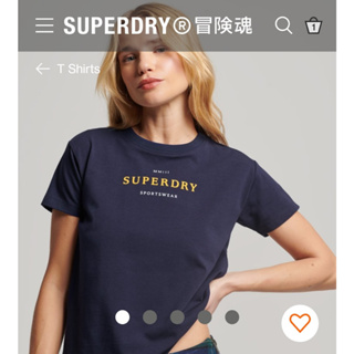 เสื้อยืด Superdry ของแท้ 100% Graphic 90s T-Shirt