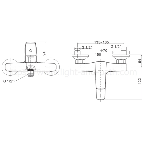 01-06-american-standard-a-0411-200-ก๊อกผสมอ่างอาบน้ำ-แบบติดผนัง-พร้อมชุดฝักบัว-รุ่น-concept-square