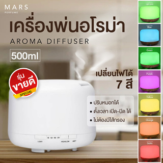พร้อมส่งจากไทย 🧡เครื่องพ่นไอน้ำ เครื่องพ่นอโรม่า LED Humidifier Home