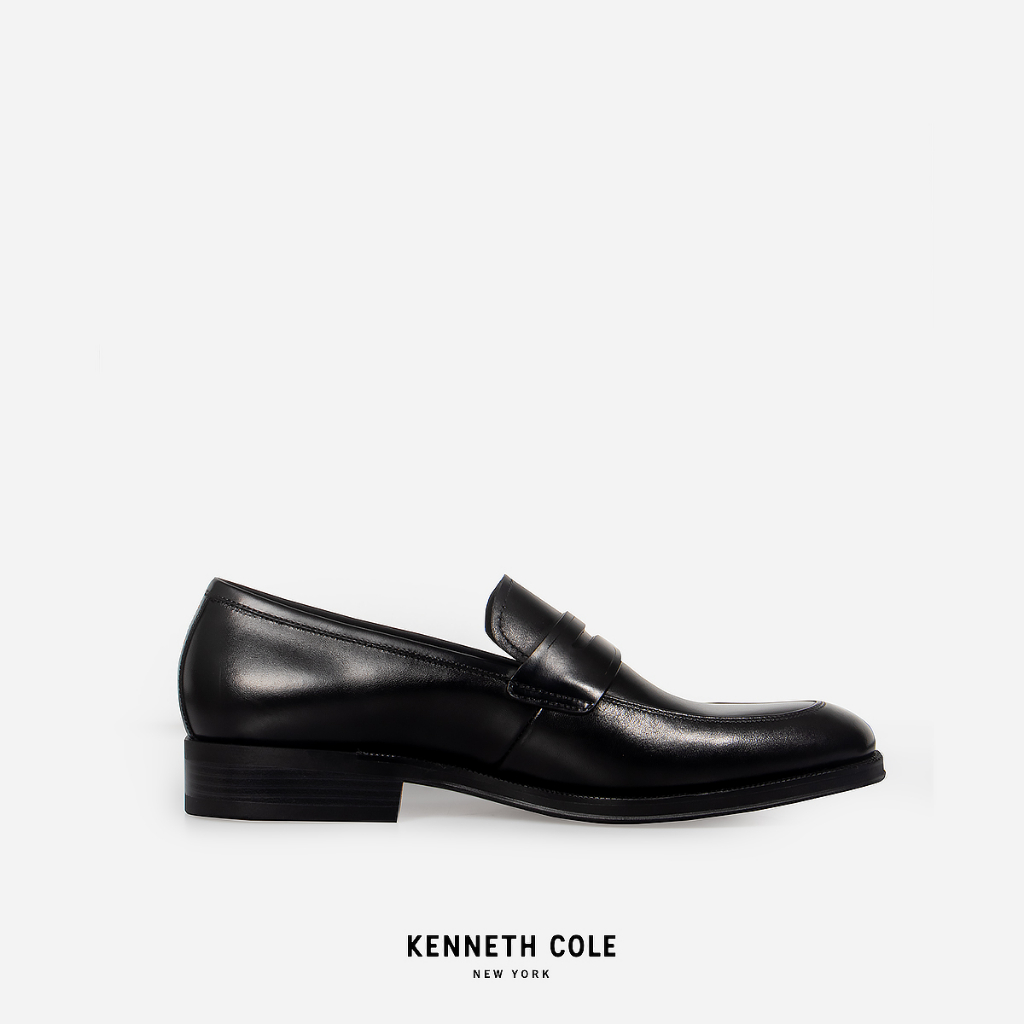 ราคาและรีวิวKENNETH COLE รองเท้าทางการผู้ชาย รุ่น BROCK SLIP ON B สีดำ ( DRS - KMF90232R-001 )