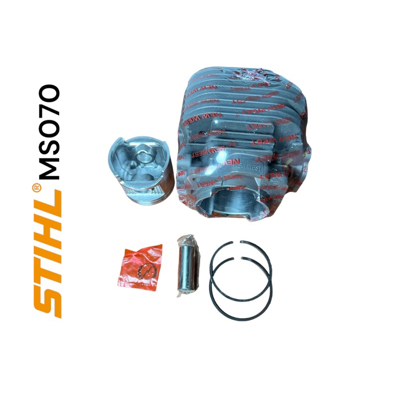 stihl-070-ms070-อะไหล่เลื่อยโซ่-เสื้อสูบ-ครบชุด-เลื่อยโซ่สติลใหญ่-070-new-west-nu