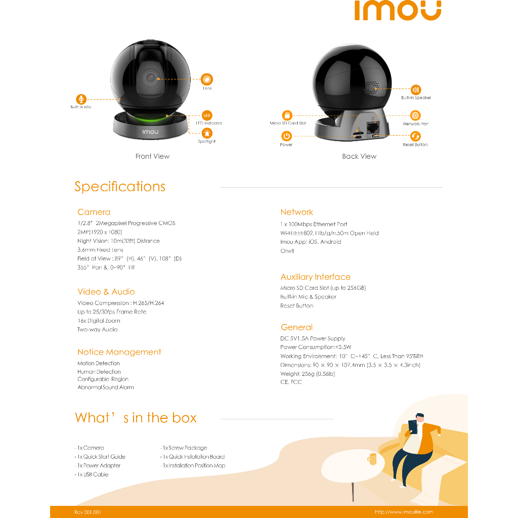 imou-rex-ipc-a26lp-กล้องวงจรปิดระบบ-ip-wifi-2-mp-สำหรับติดตั้งภายใน-มีไมค์และลำโพงในตัว-by-billionaire-securetech