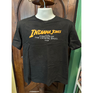 เสื้อยืดจากภาพยนต์ Indiana Jones and Kingdom of The Crystal Skyll 2008 มือสอง สภาพดี