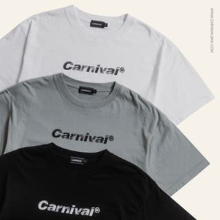 [ ของแท้ ] เสื้อยืด CARNIVAL® Spring/Summer 2023 “Vandalism” Collection (Drop 4) BASIC LOGO พร้อมส่ง