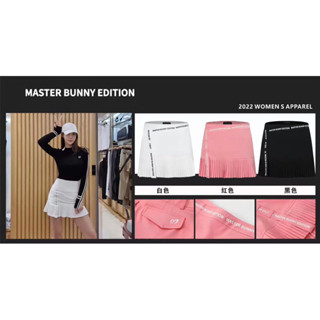 กระโปรงกอล์ฟ Master bunny 2023 New arrivals, Master Bunny ladys Golf skirts 2023New Collections