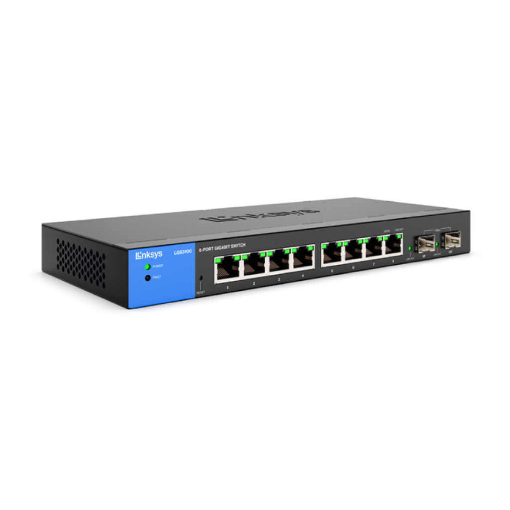 linksys-8-port-managed-gigabit-ethernet-switch-with-2-1g-sfp-uplinks-รุ่น-lgs310c