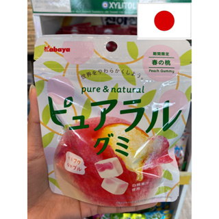 Pureral peach gummy เจลลี่รสพีช สินค้านำเข้าญี่ปุ่น