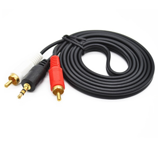 สายสัญญาณ 3.5 mm to rca,  rca to rca,   3.5mm to 3.5 mm ยาว 1.5 เมตร