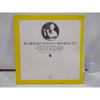 1LP Vinyl Records แผ่นเสียงไวนิล W.A.MOZART: MASS IN C MINOR. KV427   (J22D19)