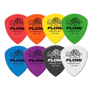 ปิ๊กกีต้าร์ Jim Dunlop รุ่น558R Tortex flow Standard guitar pick