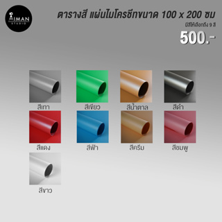 แผ่นไมโครชีทขนาด 100 x 200 ซม