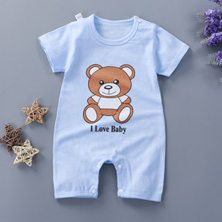 ชุดจั๊มสูทเด็กทารก ชุดหมีเด็กแรกเกิด ชุดแฟนซี ลายการ์ตูนน่ารัก บอดี้สูทเด็ก เสื้อผ้าเด็กอ่อน ชุดน่ารัก (พร้อมส่งในไทย)