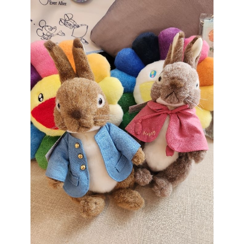 PETER RABBIT Plush Toy ตุ๊กตาPeterRabbit & Mopsy Shopee Thailand