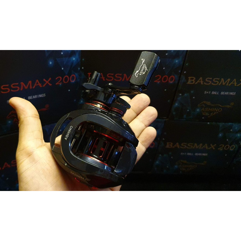 ashino-bassmax-200-201-รอกเบท-รอกหยดน้ำ