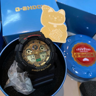 [LIMITED]🎁CASIO G-SHOCK GA-100TMN-1A THE MANEKI-NEKO (LUCKY CAT) ของแท้ 100% พร้อมส่ง ประกัน 1 ปี