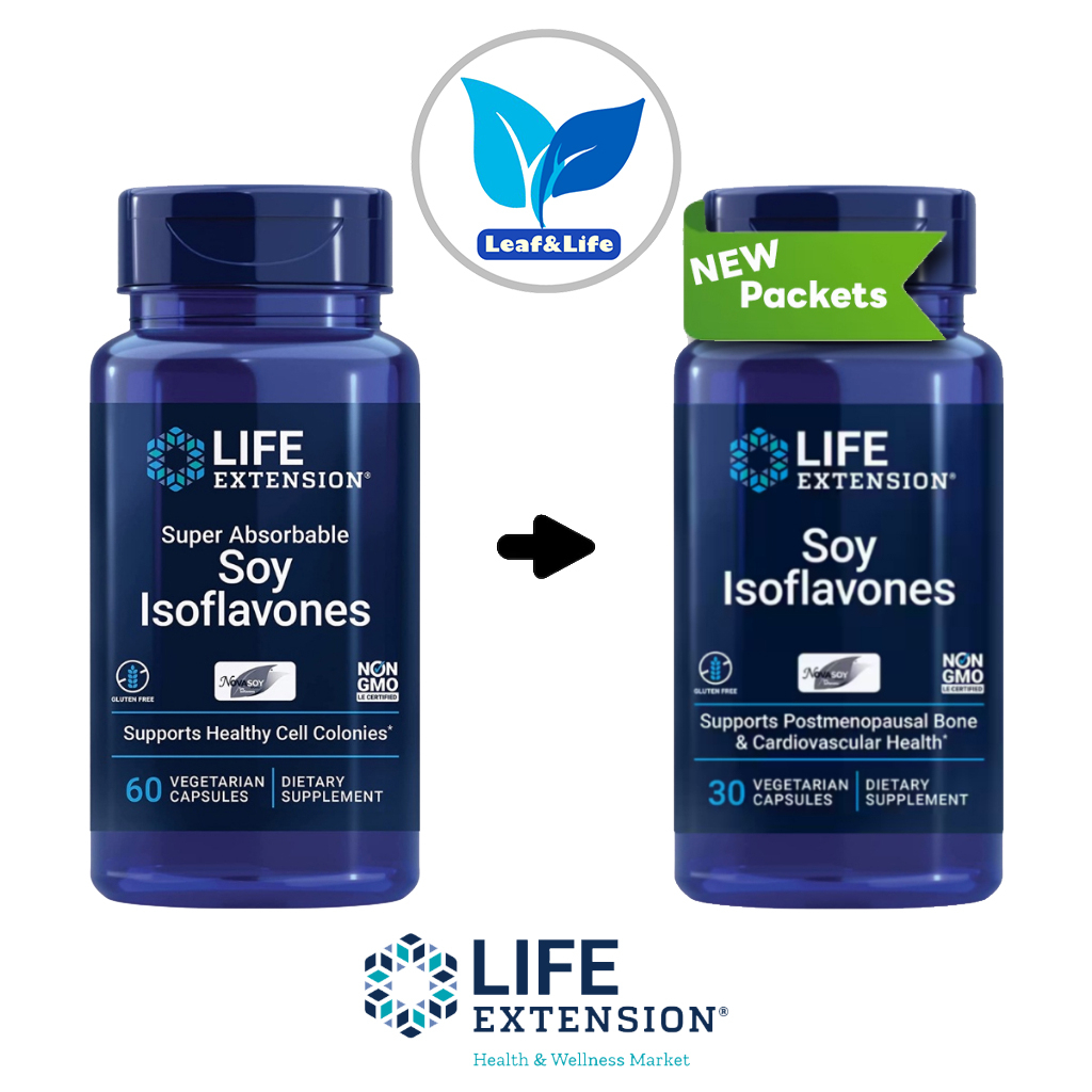 Complément Alimentaire Lindens Soya Isoflavones - Boîte De 30 Comprimés, Neuf