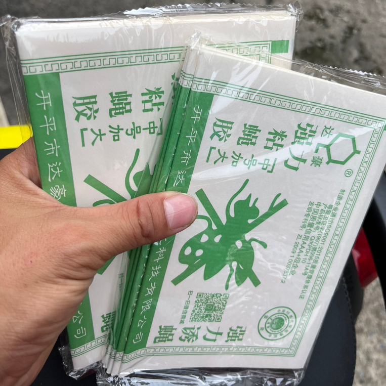 10แผ่น1ห่อ-กาวดักแมลงวันชนิดแผ่นกระดาษ-ปลอดภัยใช้ง่าย-ราคาถูก-1ลังมี20000แผ่น