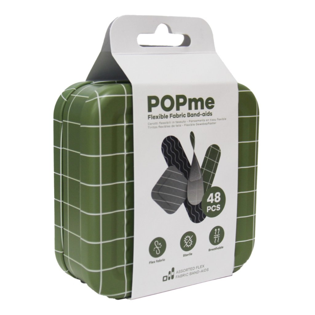 พร้อมส่ง POPme Flexible Fabric Band-aids นำเข้าจากอิตาลี่ พลาสเตอร์ปิด ...