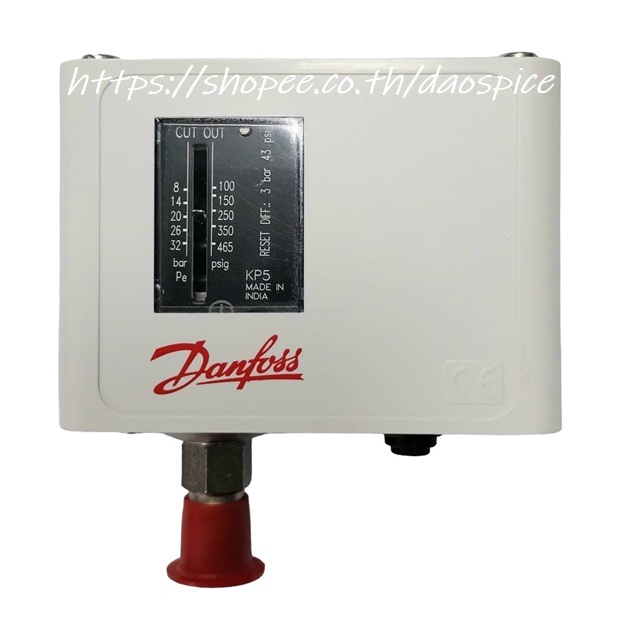 KP5 (MANUAL) 0601173 Pressure Switch Danfoss Shopee Thailand