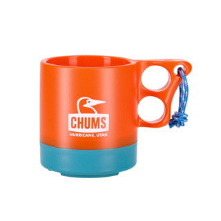 CHUMS CAMPER MUG CUP 250ml. สี PAPRIKA RED/BLUE GRAY - แก้วน้ำชัมส์ แก้วแคมป์ปิ้ง