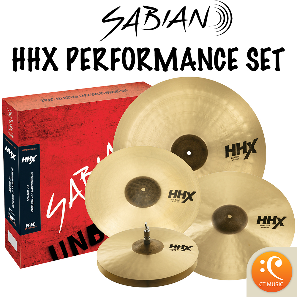 sabian-hhx-performance-cymbal-set-ฉาบชุด-cymbal-set