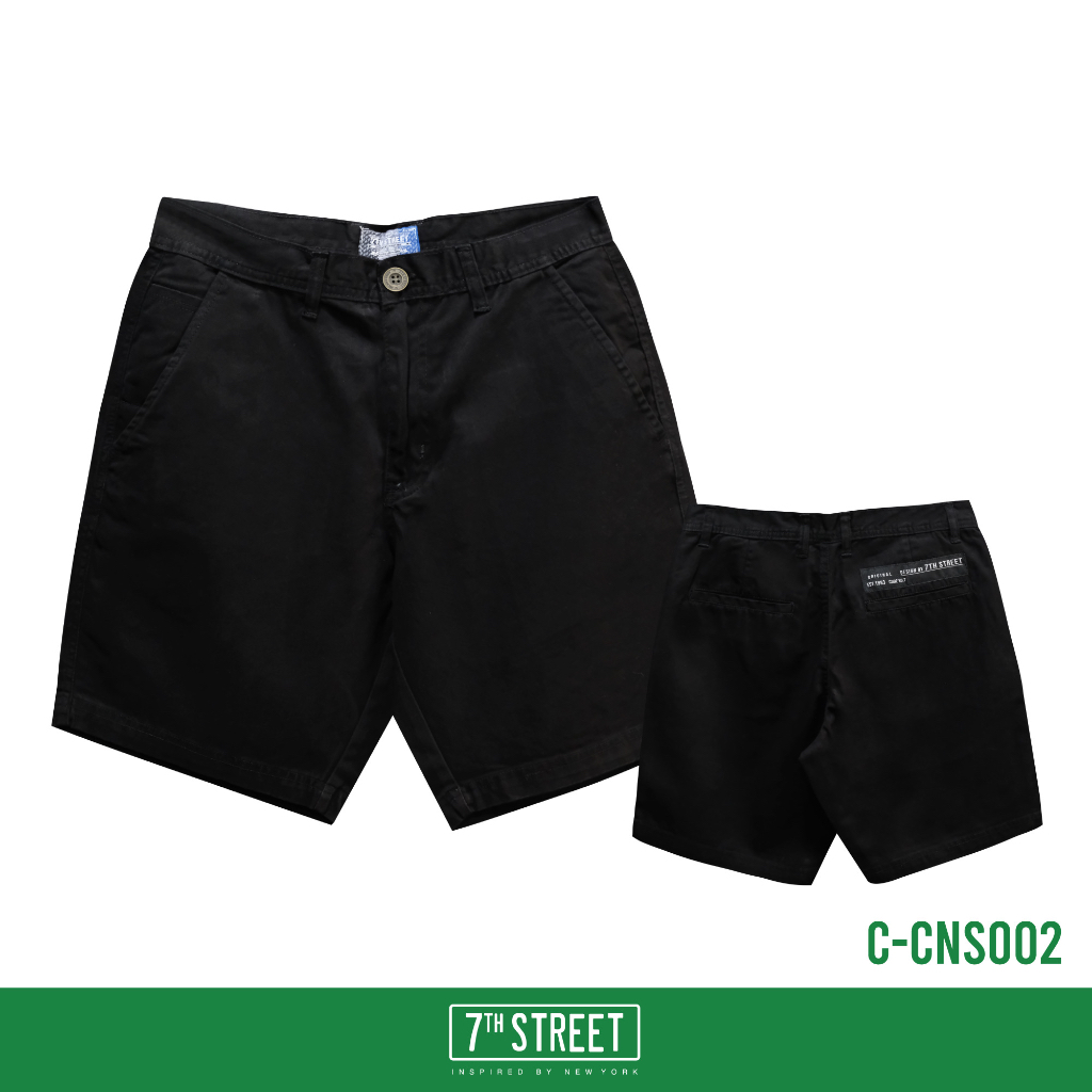 7th-street-กางเกงขาสั้น-รุ่น-c-cns002-สีดำ